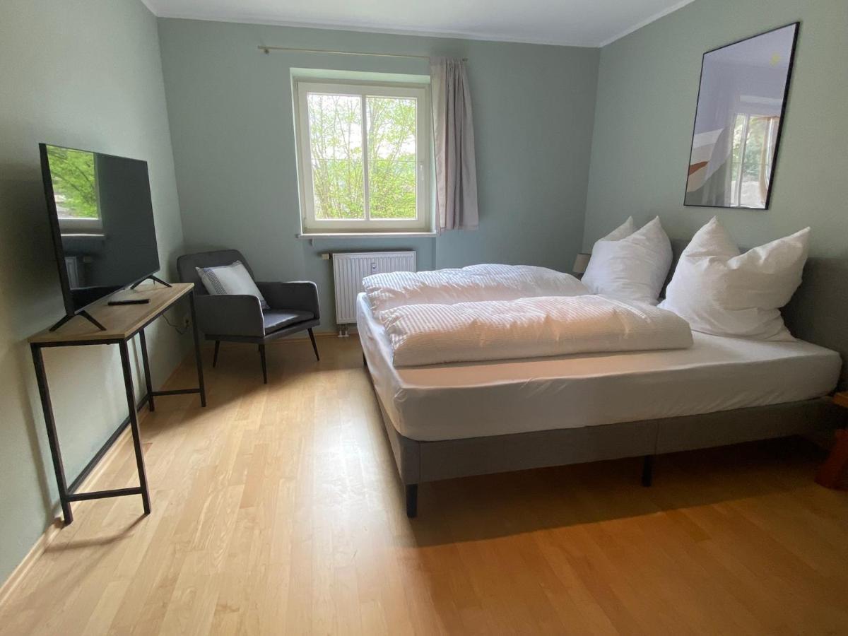 Modern Eingerichtete Wohnung Mit 2 Schlafzimmern Bergen  Exteriér fotografie